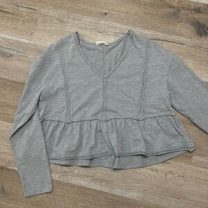 Grey long sleeve